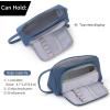 imageEASTHILL Big Capacity Pencil Case Pouch Pen Case Simple Stationery Bag School College Office Organizer for Teens Girls Adults StudentBlue