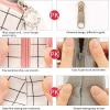 imageEASTHILL Big Capacity Pencil Case Pouch Pen Case Simple Stationery Bag School College Office Organizer for Teens Girls Adults StudentPlaid White