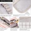 imageEASTHILL Big Capacity Pencil Case Pouch Pen Case Simple Stationery Bag School College Office Organizer for Teens Girls Adults StudentPlaid White