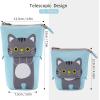 imageEASTHILL Big Capacity Pencil Pen Case Pouch Box Organizer Large Storage for Bullet JournalBlueXL