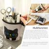 imageEASTHILL Big Capacity Pencil Pen Case Pouch Box Organizer Large Storage for Bullet JournalGray