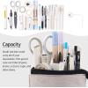 imageEASTHILL Big Capacity Pencil Pen Case Pouch Box Organizer Large Storage for Bullet JournalGray