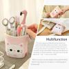 imageEASTHILL Big Capacity Pencil Pen Case Pouch Box Organizer Large Storage for Bullet JournalPinkXL