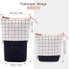 imageEASTHILL Big Capacity Pencil Pen Case Pouch Box Organizer Large Storage for Bullet JournalPlaid white