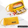 imageEASTHILL Big Capacity Pencil Case Large Pencil Pen Pouch Bag High Storage Case Middle School College Office Organizer for Student Teens Girls Adults Yellow
