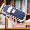 imageEASTHILL Big Capacity Pencil Case Large Pencil Pouch Stationery Pen Bag for Teen GirlsNavyNavy