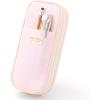 imageEASTHILL Big Capacity Pencil Case Large Pencil Pouch Stationery Pen Bag for Teen GirlsNavyPink